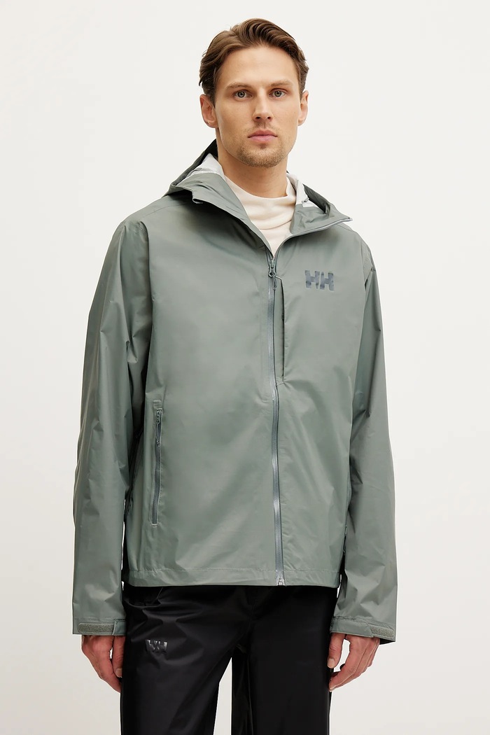 Nepremokavá bunda Helly Hansen LOKE TERRA nezateplené zelená 63365