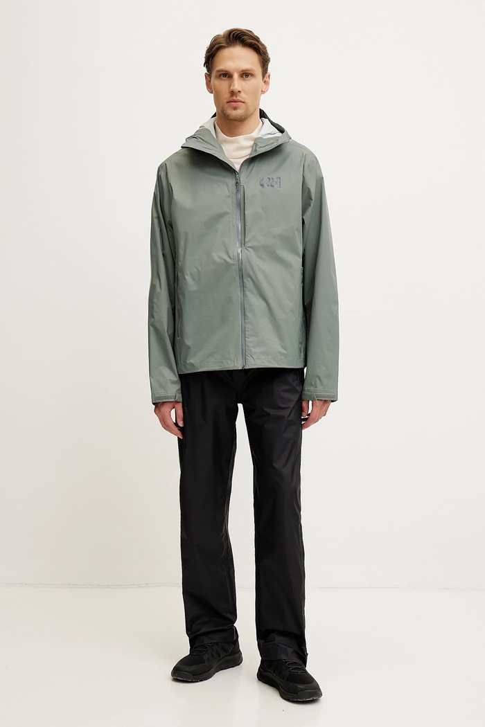 Nepremokavá bunda Helly Hansen LOKE TERRA 63365 zelená SS25