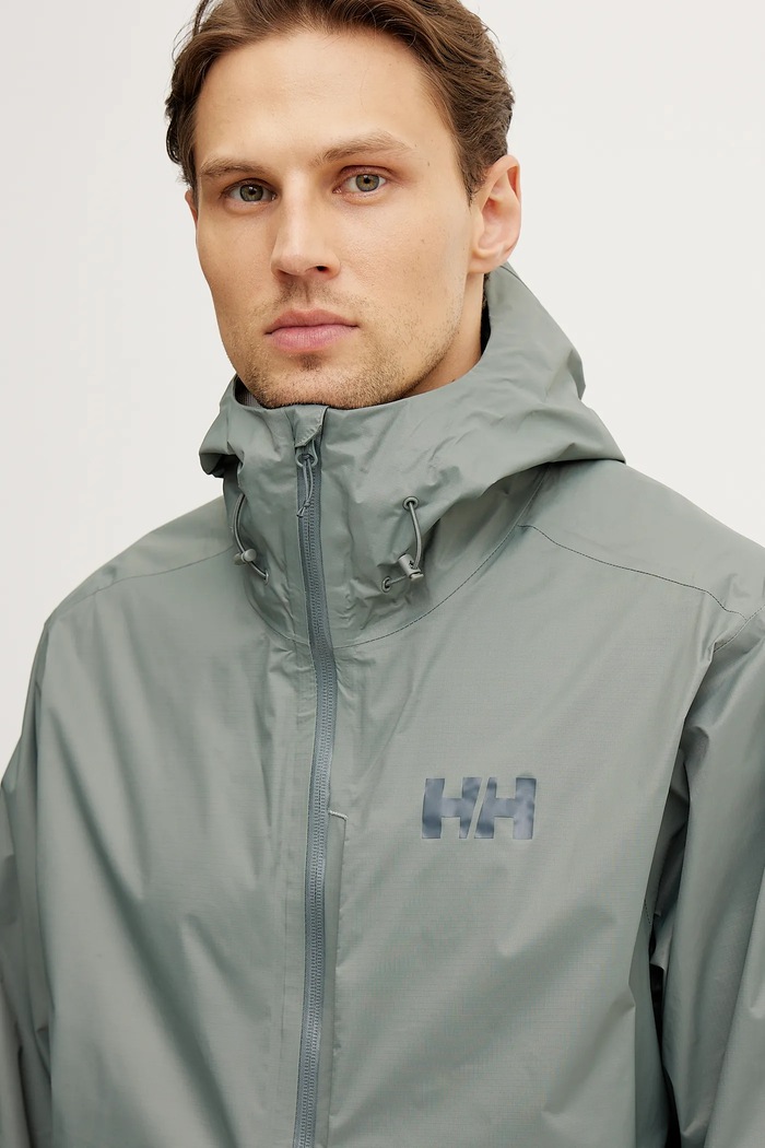 Nepremokavá bunda Helly Hansen LOKE TERRA zelená 63365