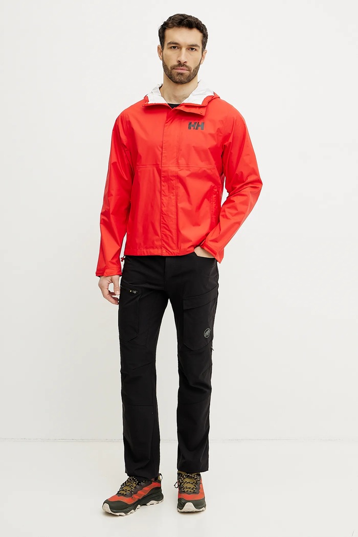 Helly Hansen kurtka outdoorowa Loke 63396 czerwony SS25