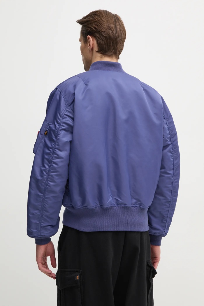 Bomber bunda Alpha Industries MA-1 (HERITAGE) 100101 fialová