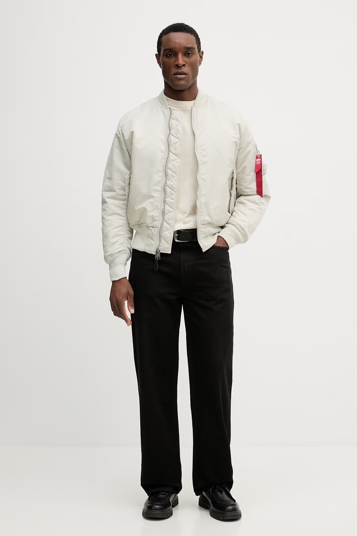 Bunda Alpha Industries MA-1 (HERITAGE) 100101 béžová SS26