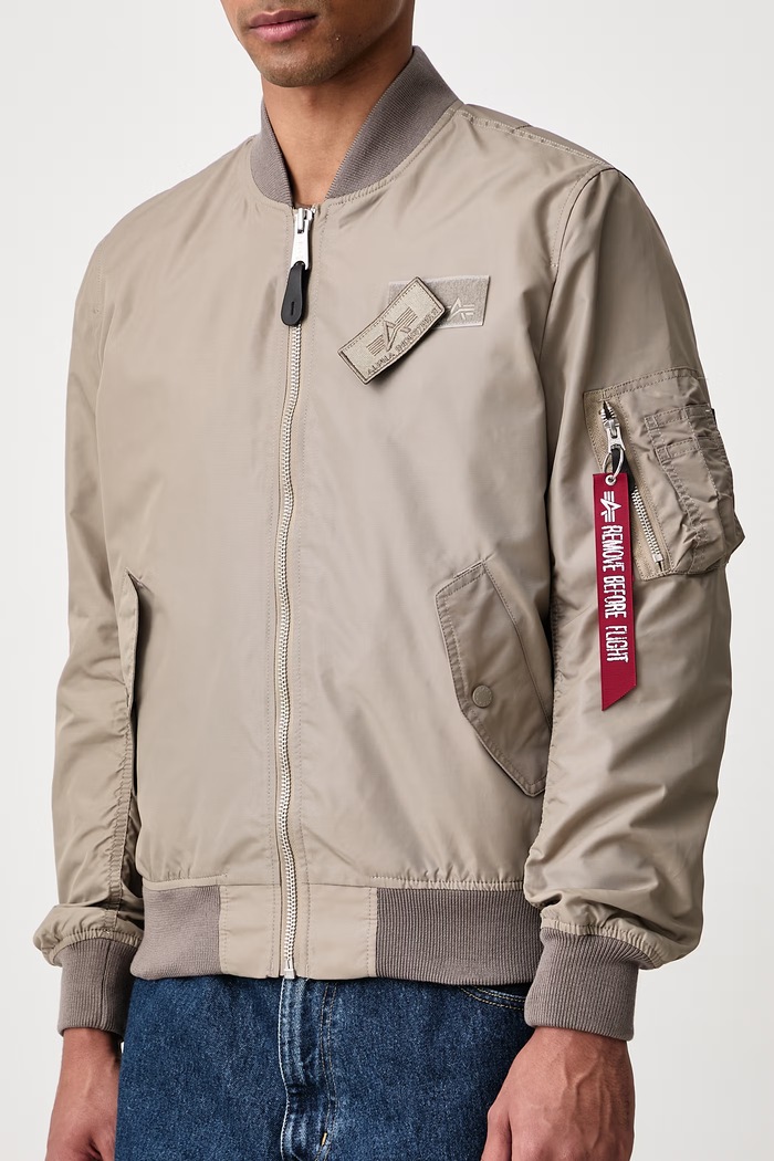 Bomber dzseki MA-1 TTC Alpha Industries 126101 bézs