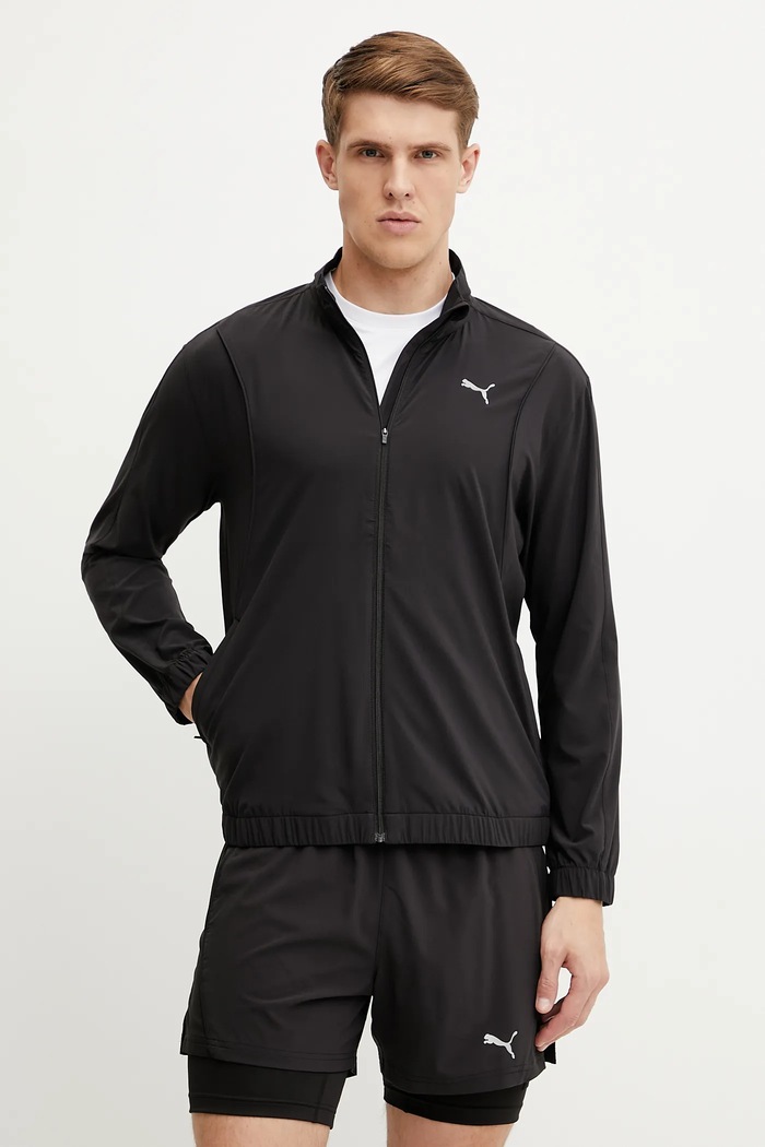 Puma jachetă de alergare Velocity necaptusit negru 526607