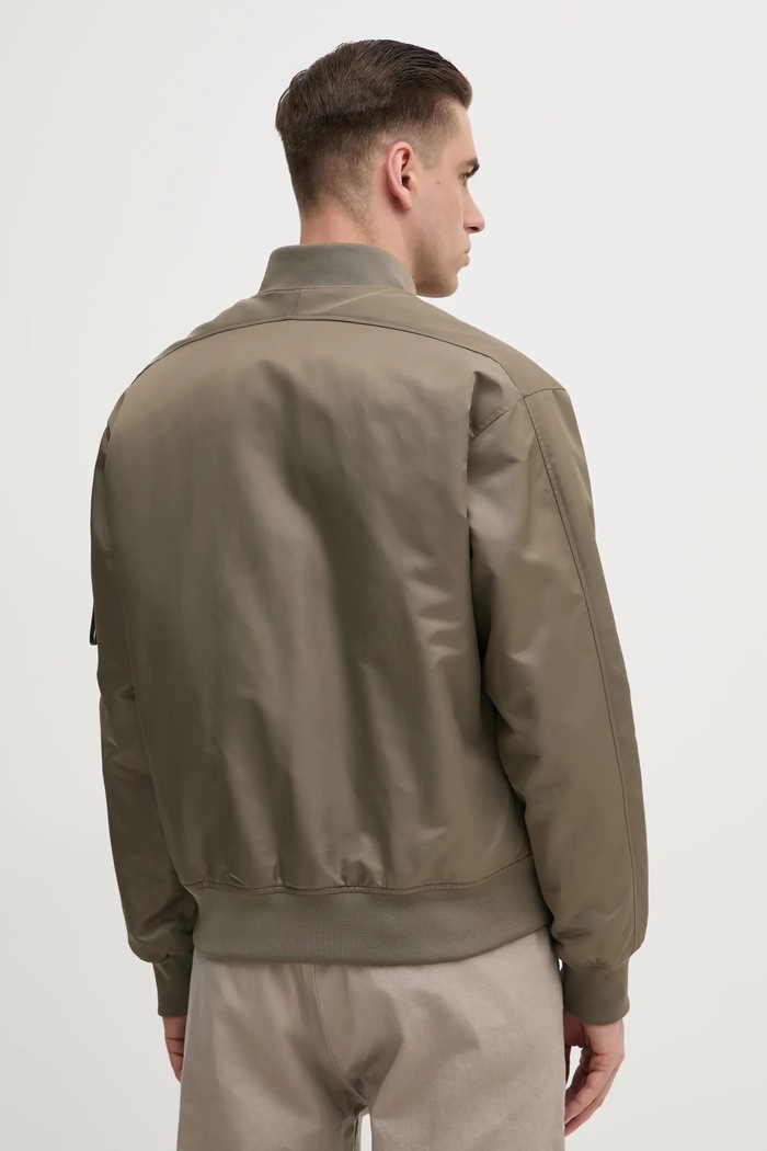 Ρούχα Μπουφάν bomber Calvin Klein Jeans LV040EM524 πράσινο
