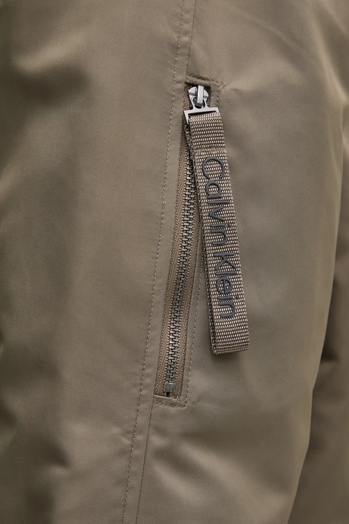 Μπουφάν bomber Calvin Klein Jeans LV040EM524 πράσινο