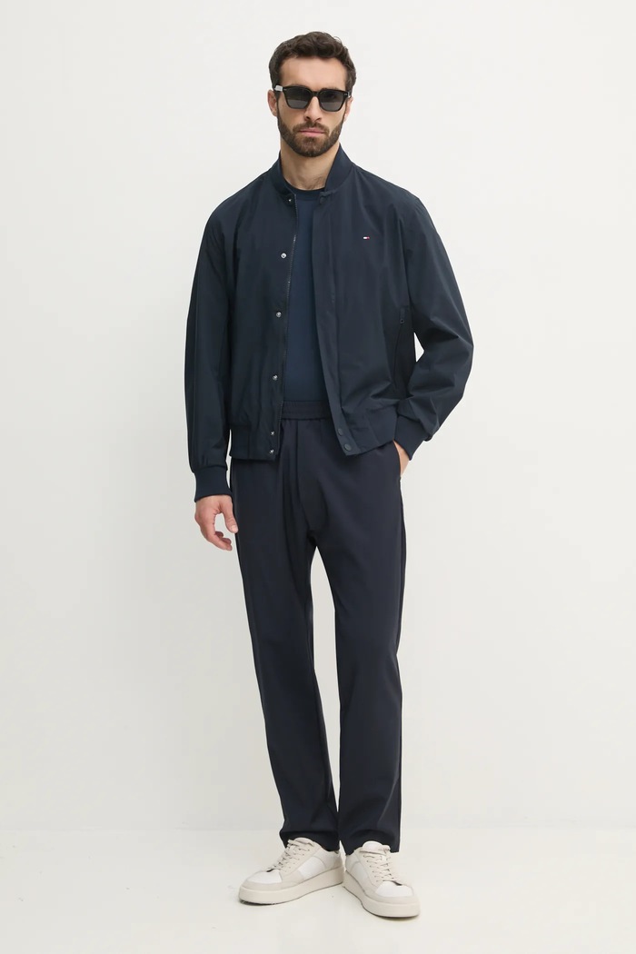 Tommy Hilfiger bomberka męska MW0MW36665 granatowy SS26