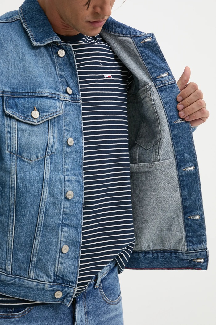 Tommy Jeans giacca di jeans DM0DM21860