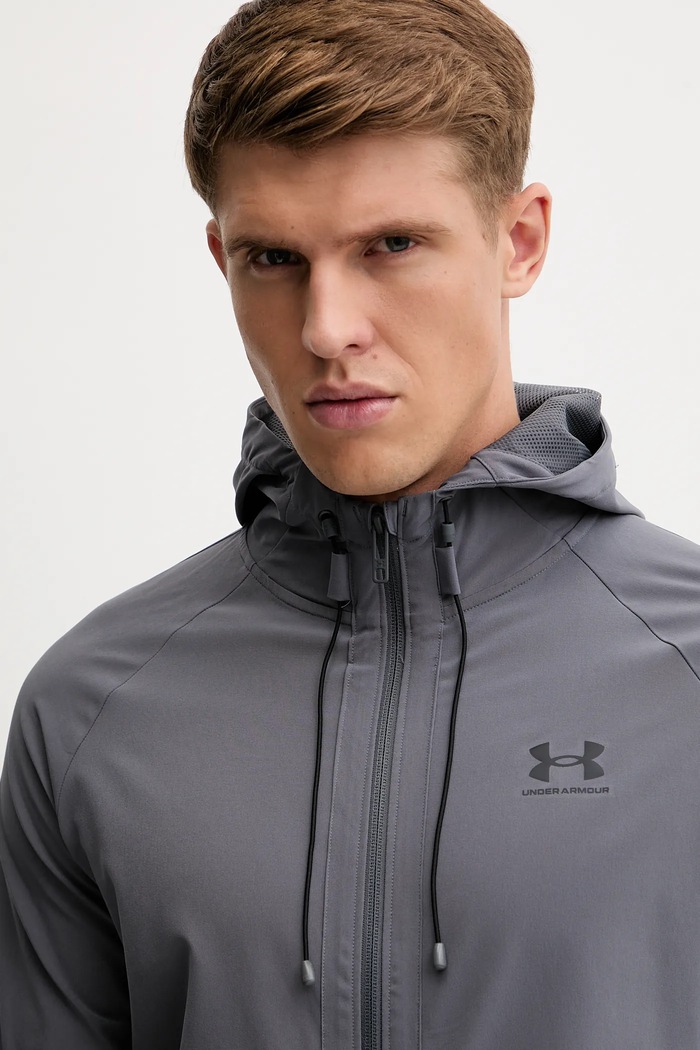 Vetrovka Under Armour Vibe sivá 6003001