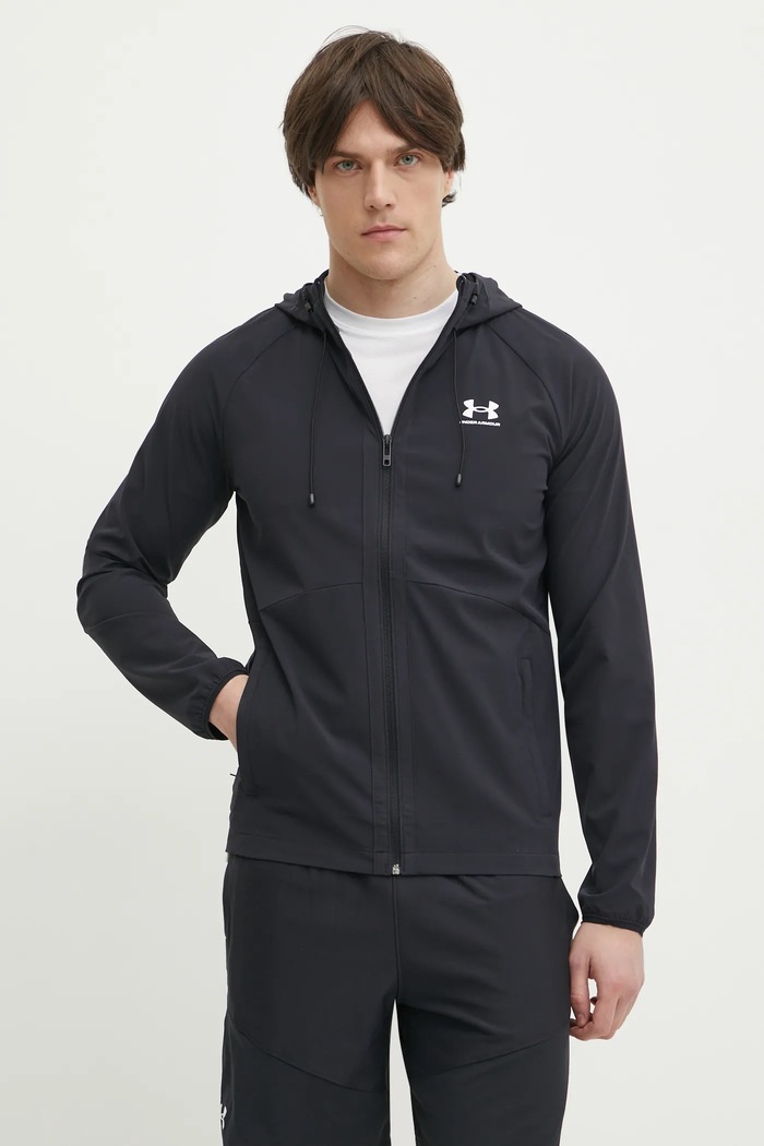 Vjetrovka Under Armour Vibe Planet friendly crna 6003001