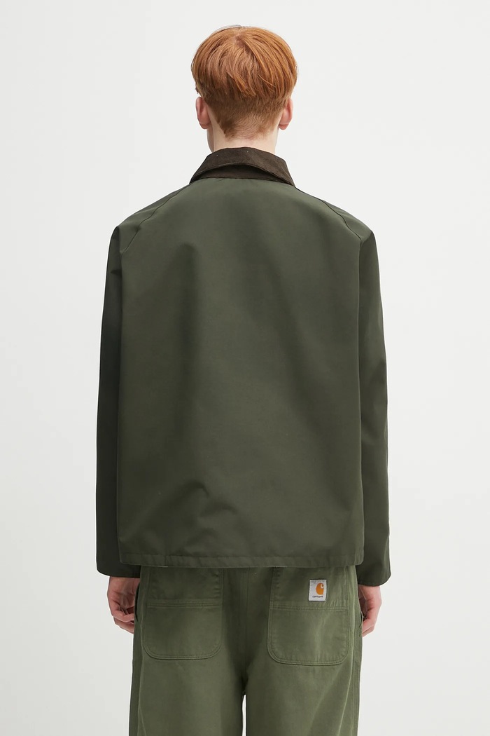 Îmbrăcăminte Barbour geacă cu două fețe Barbour OS Reversible Transporter Casual MCA0963 verde