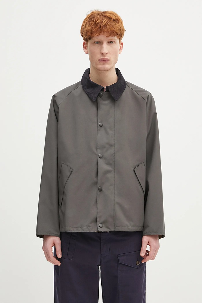 Barbour reversible jacket Barbour OS Reversible Transporter Casual without gray MCA0963
