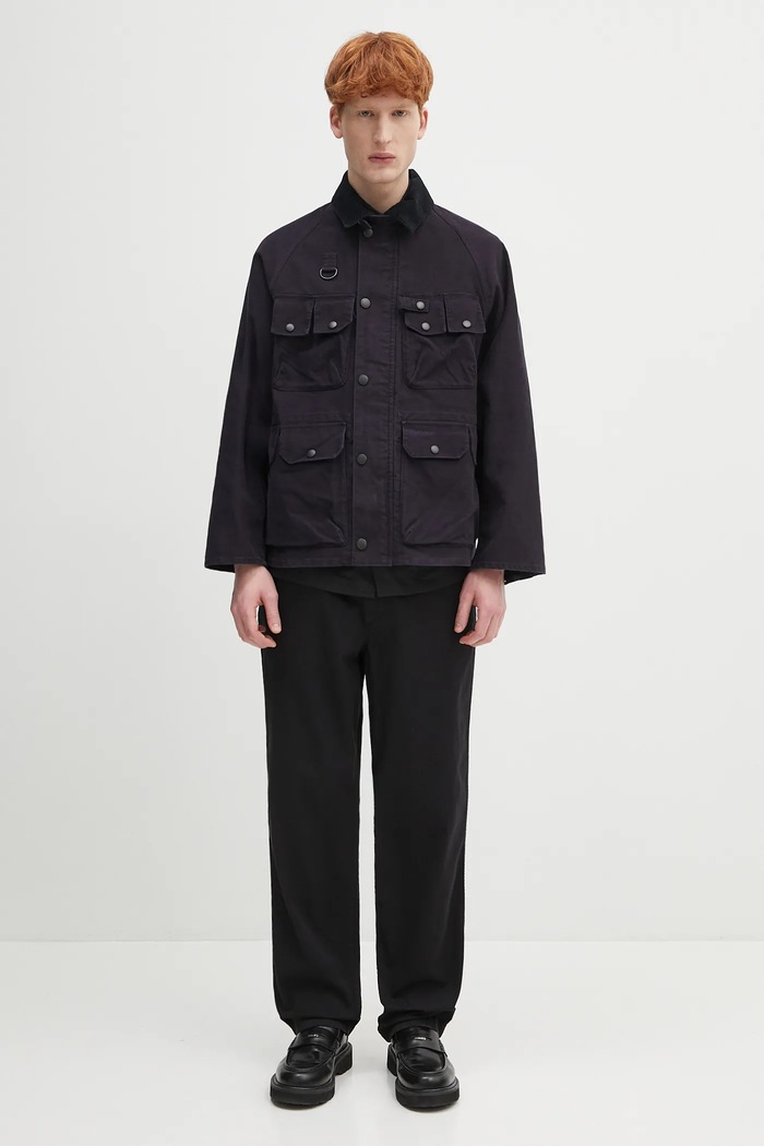 Bavlnená bunda Barbour Barbour Modified Dryfly Casual Jacket MCA1036