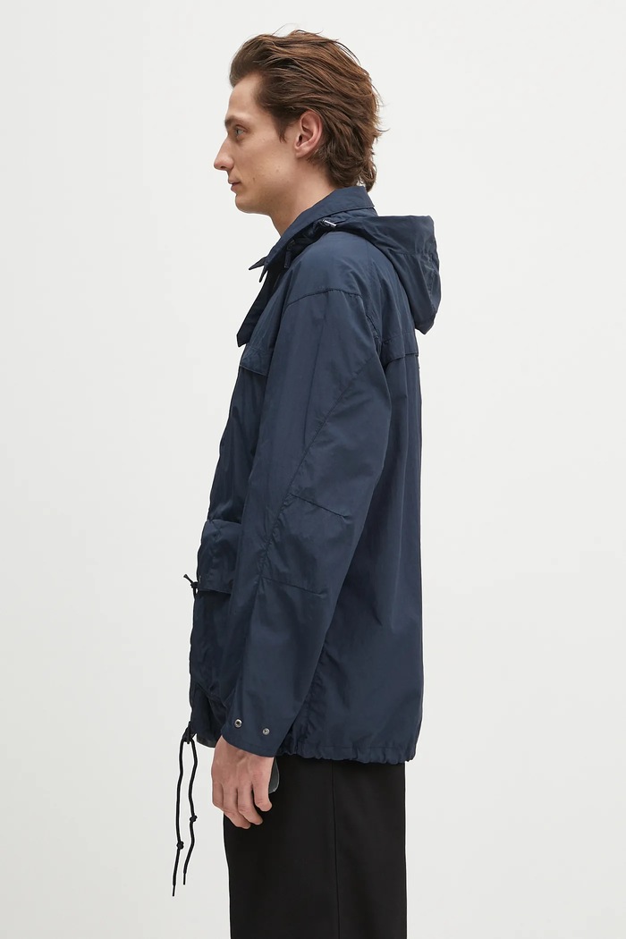 Barbour geacă Barbour Modified Durham Showerproof Jacket MSP0133 bleumarin SS25