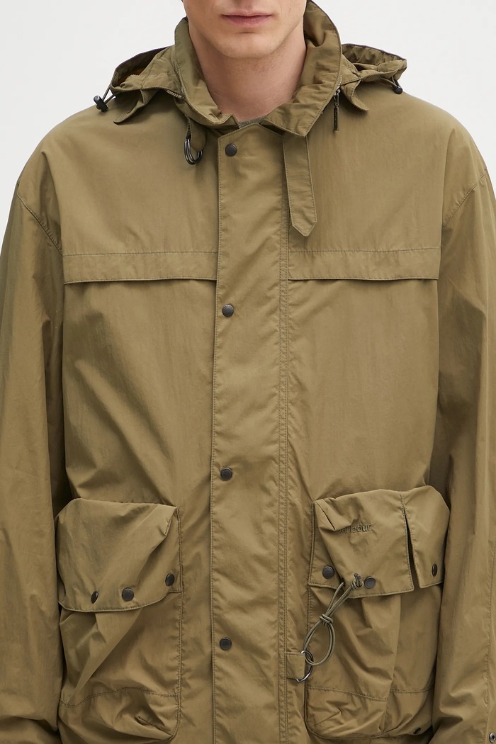 Geacă Barbour Modified Durham Showerproof Jacket Barbour MSP0133 verde