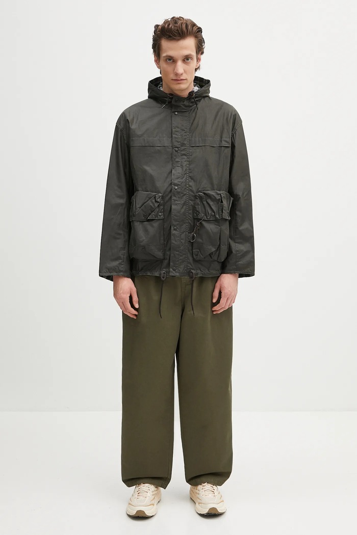 Barbour geacă Barbour Modified Durham Wax Jacket MWX2448