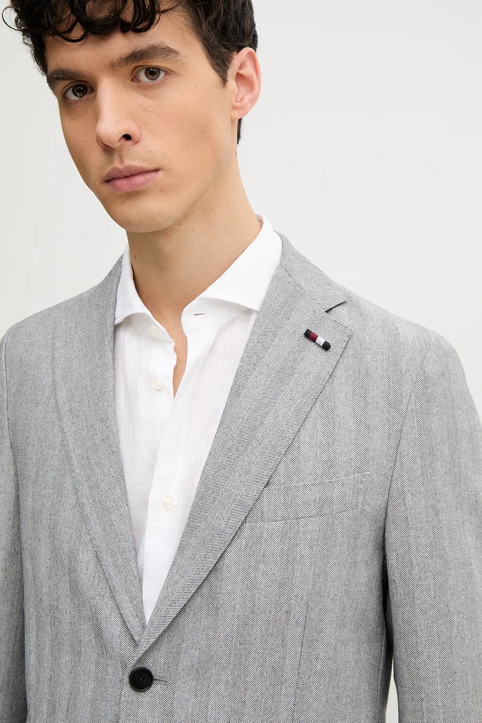 Sako Tommy Hilfiger sivá SQTHL6960.SQTH509