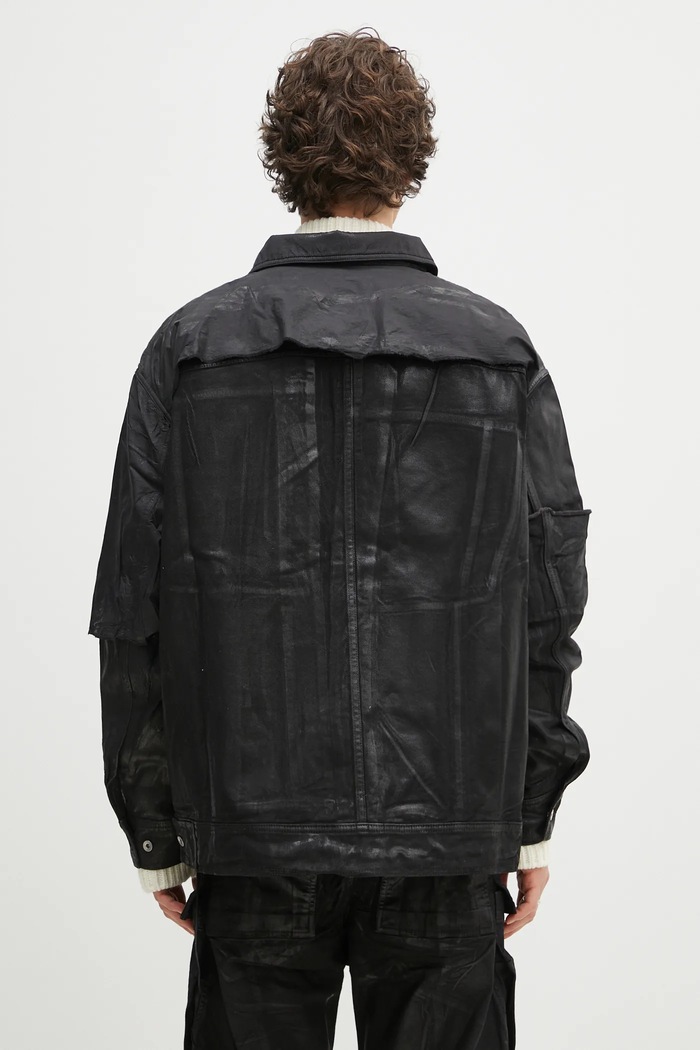Дрехи Яке Rick Owens Jumbo Worker DU01E3761.COMW1 черен