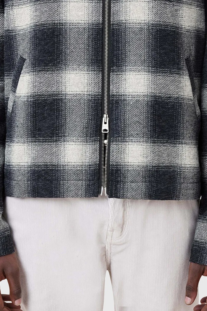 Ρούχα Βαμβακερό μπουφάν AllSaints ELLIS M001OC μαύρο