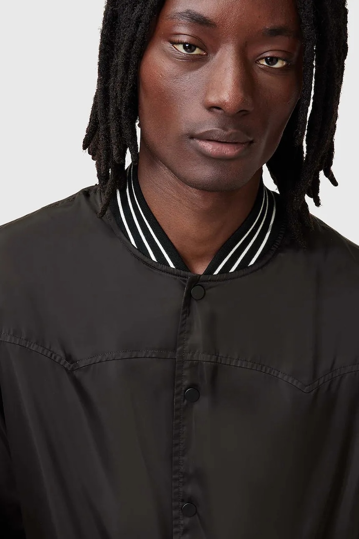 Odjeća Dvostrana bomber jakna AllSaints SOUNDVIEW M006OC crna