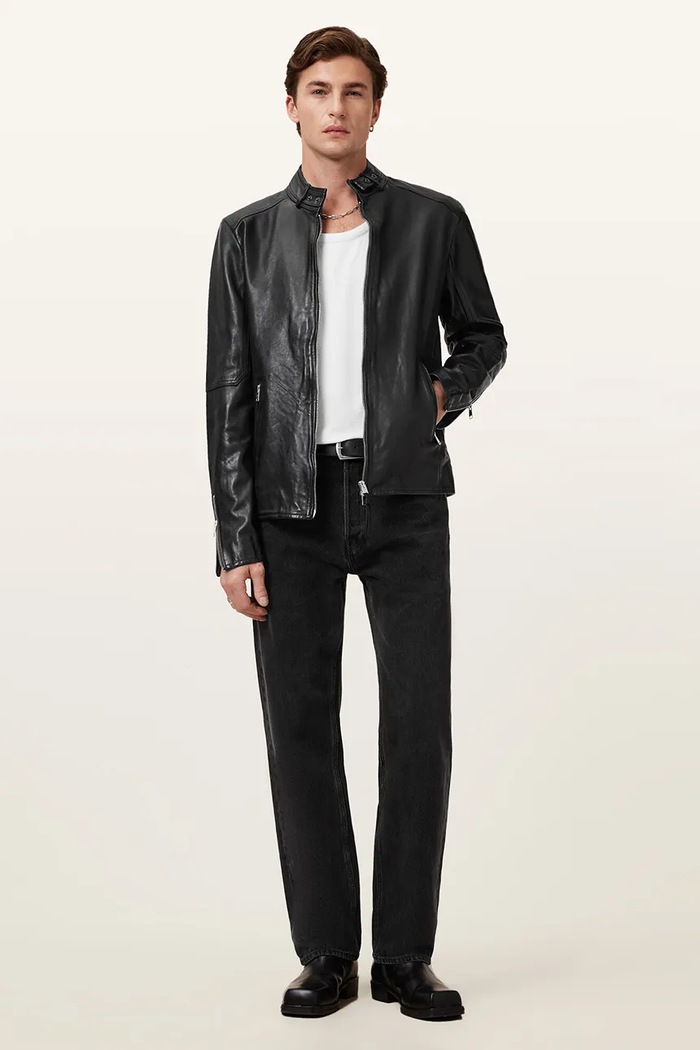 AllSaints kurtka skórzana CORA M064LB