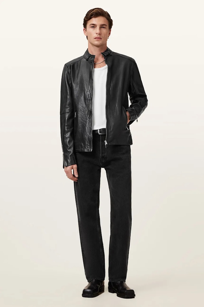 AllSaints kurtka skórzana CORA M064LB