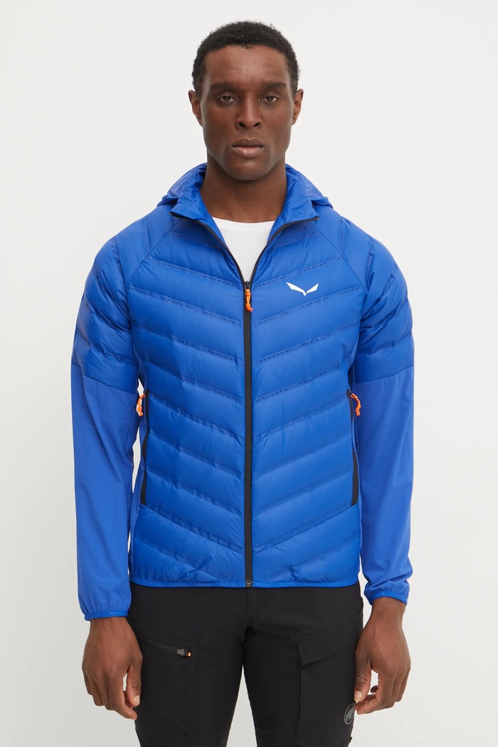 Salewa kurtka sportowa puchowa Agner Hybrid pozostałe niebieski 00.0000028018
