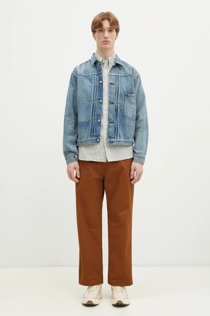 Traper jakna Human Made Denim Work Jacket Future HM29JK003