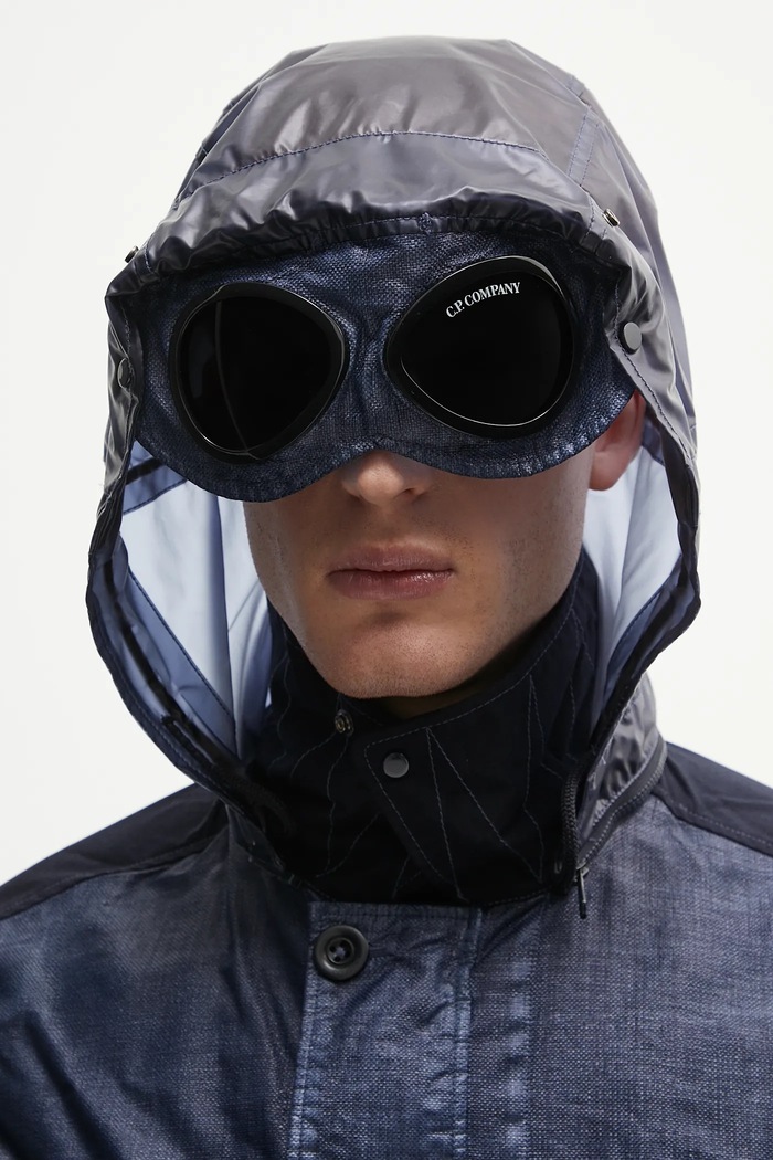 C.P. Company kurtka 18CMOW224A110318G granatowy