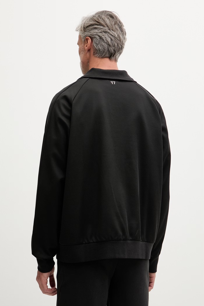 Oblačila Puma jopica moška z bombažem T7 Track Jacket 629936 črna