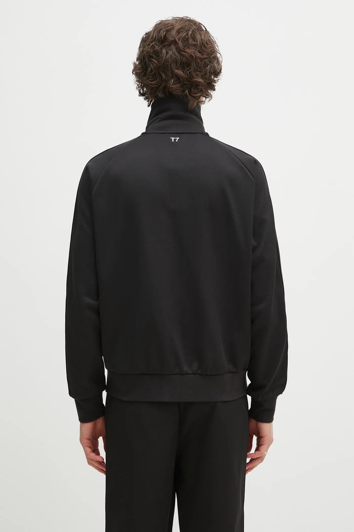 Дрехи Puma T7 Track Jacket суичър с цип с памук мъжки 629936 черен