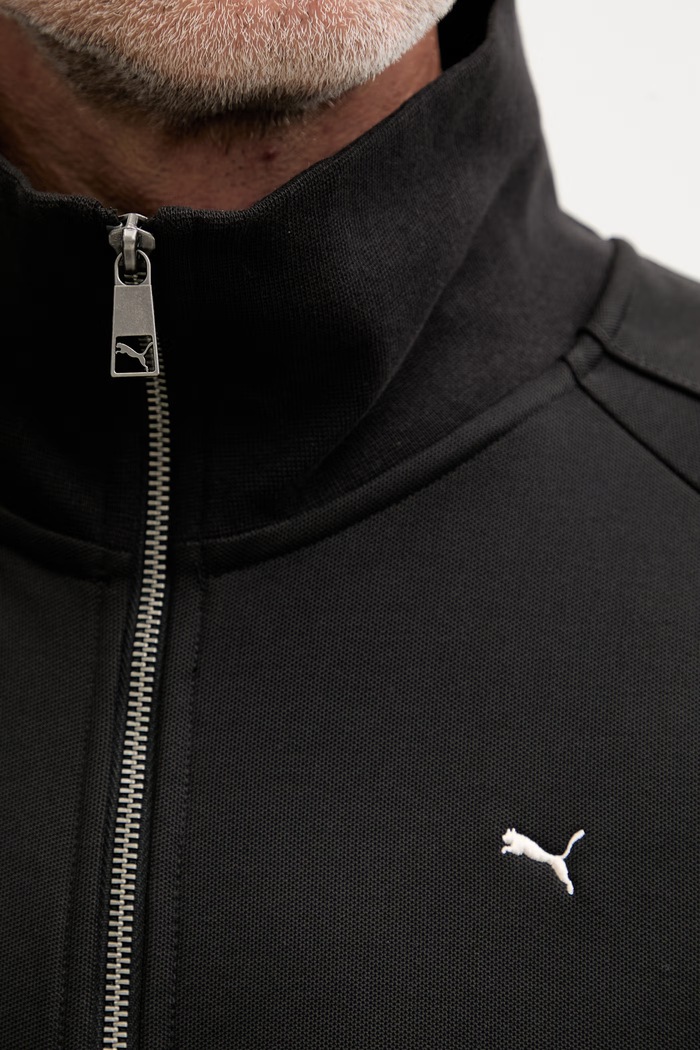Puma jopica moška z bombažem T7 Track Jacket 629936 črna