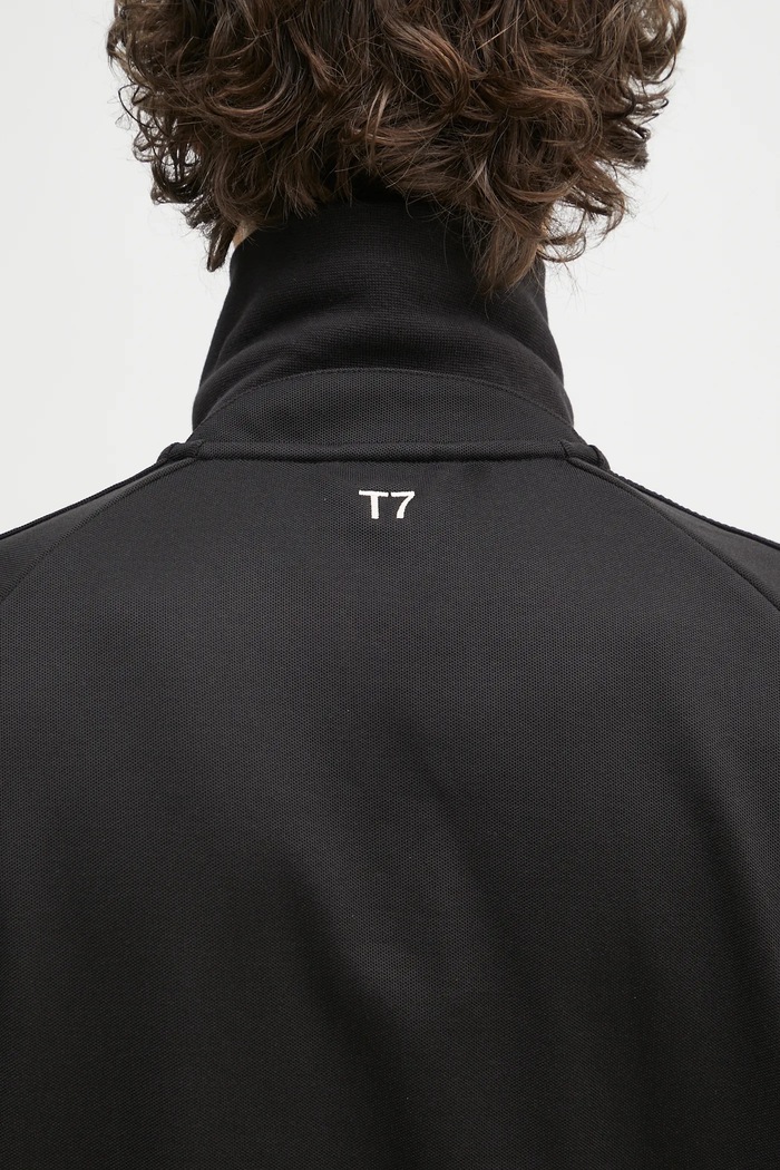 Puma T7 Track Jacket суичър с цип с памук мъжки 629936 черен