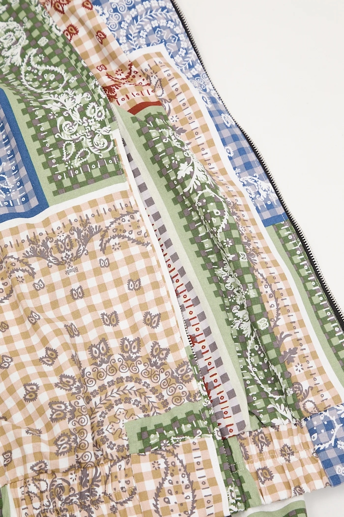 Μπουφάν RHUDE Bandana RHSS25JA01450 πράσινο