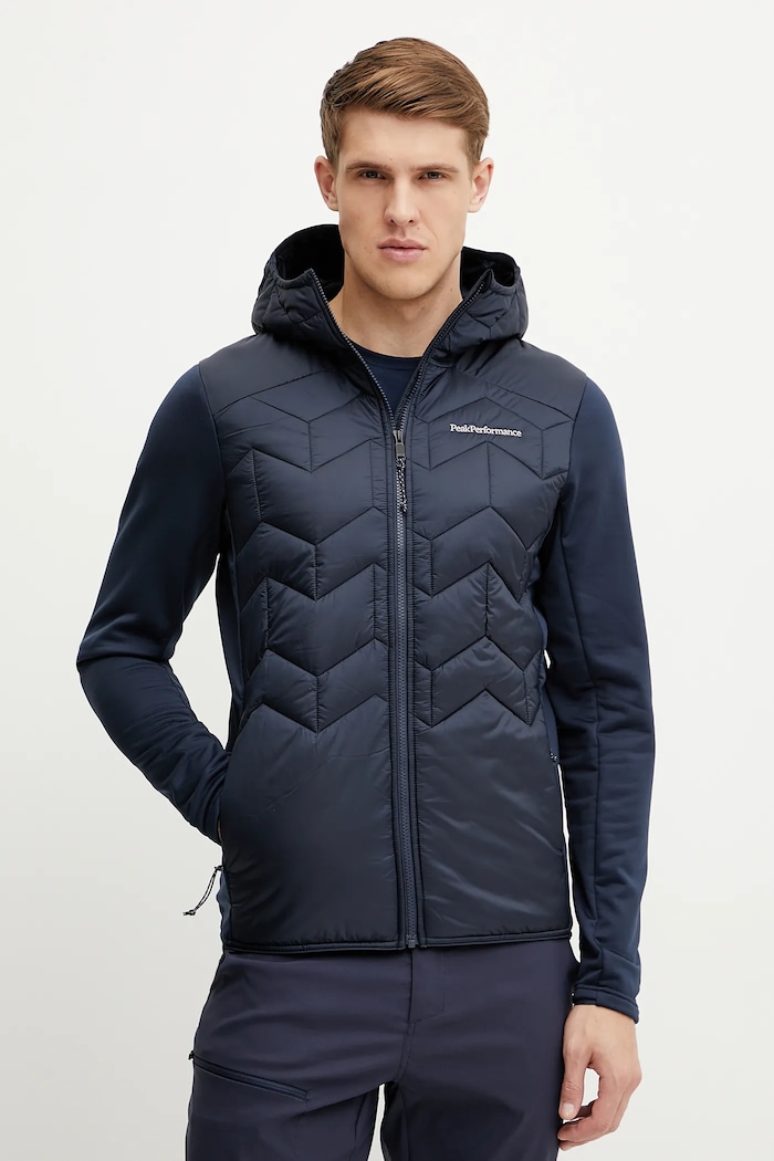 Peak Performance geaca sport Elevate Liner cu captuseala albastru G80164