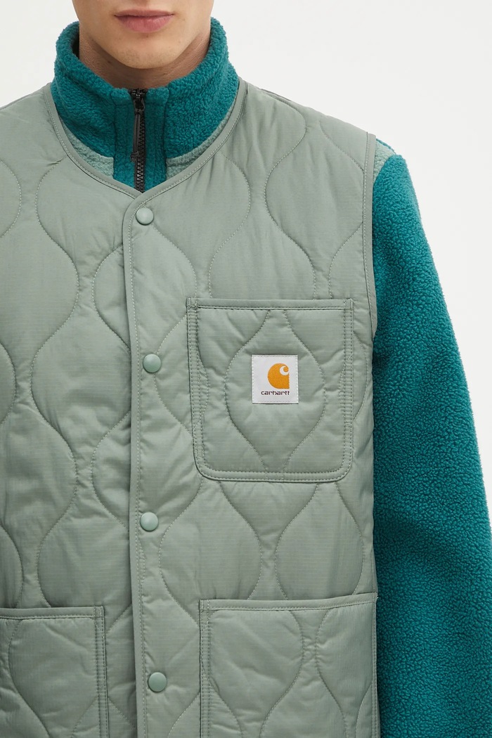Carhartt WIP vest Skyton Vest green I032989.1YFXX