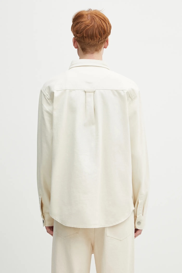 Abbigliamento Carhartt WIP giacca camicia Crawford Shirt Jac I034524.05XX beige