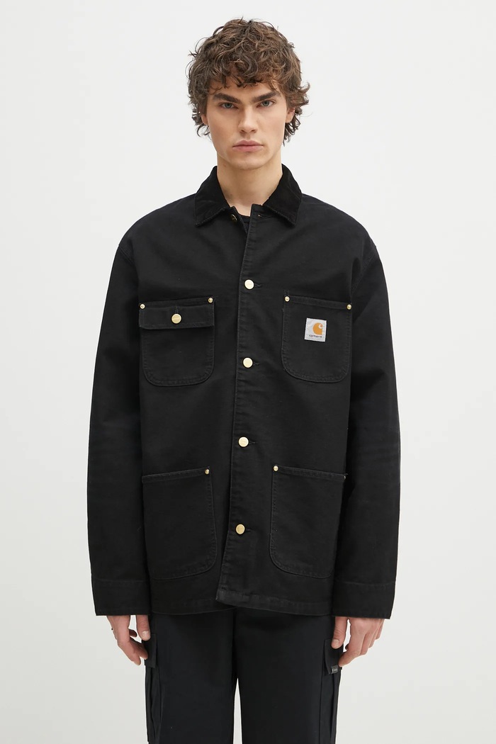 Carhartt WIP denim jacket OG Chore Coat Planet friendly black I035281.00E3K