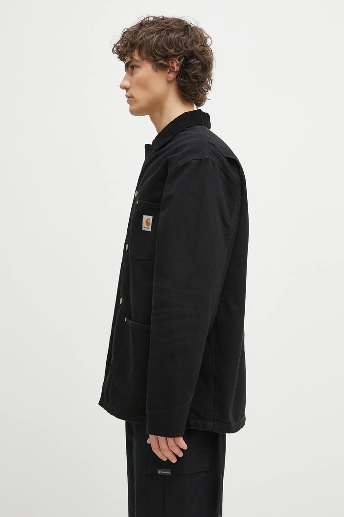 Carhartt WIP denim jacket OG Chore Coat I035281.00E3K black SS25