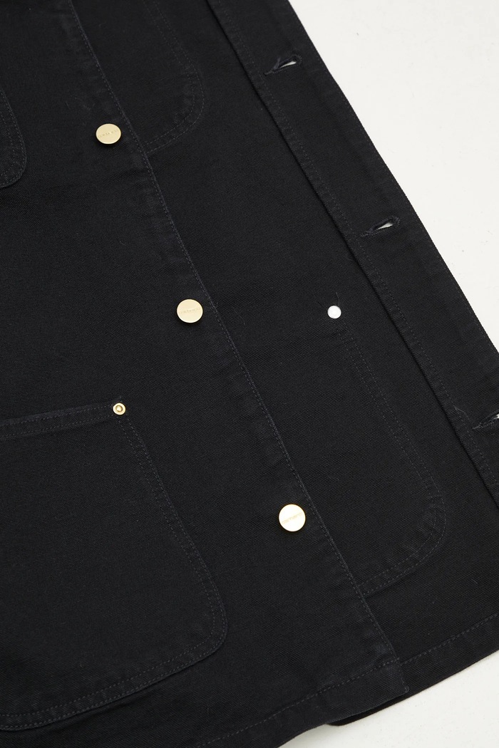 Carhartt WIP denim jacket OG Chore Coat I035281.00E3K black