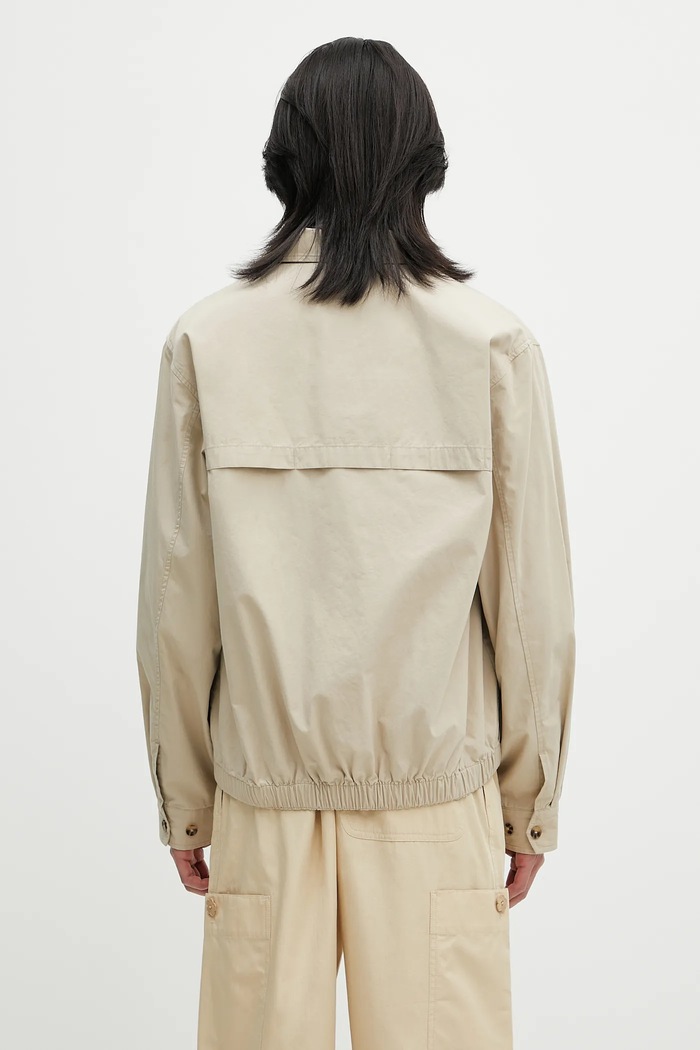 Clothing Carhartt WIP cotton jacket Duke Jacket I034516.0QSXX beige