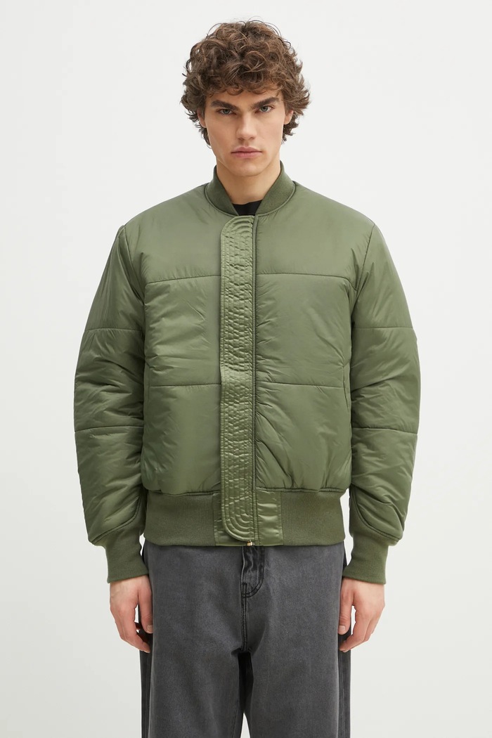 Dvostrana jakna Alpha Industries MA-1 Base Flight Jacket 756111.01 zelena