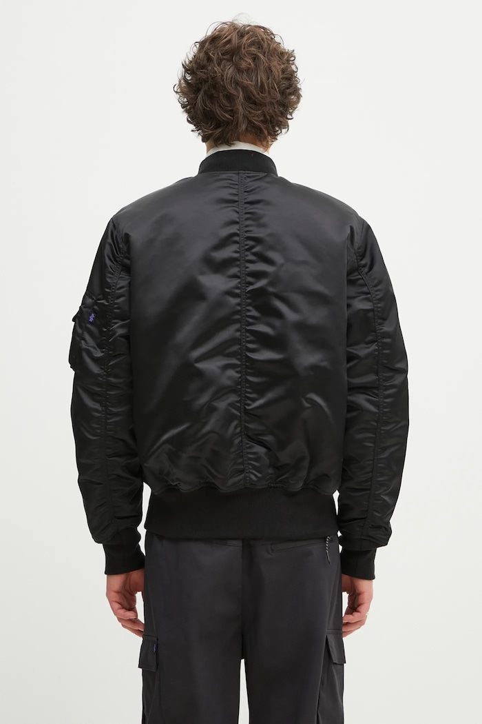 Clothing Alpha Industries reversible bomber jacket MA-1 Base Flight Jacket 756111.03 black