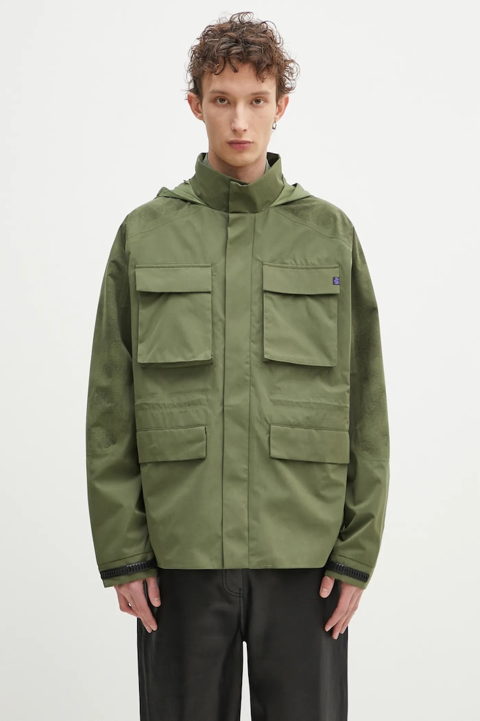 Alpha Industries jacket M-65 Laser Cut Field Coat with green 756119.01