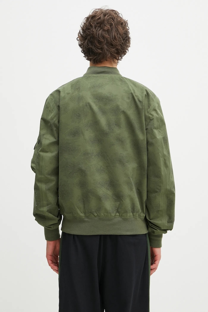 Odzież Alpha Industries kurtka bomber L-2B Laser Cut Flight Jacket II 756120.01 zielony