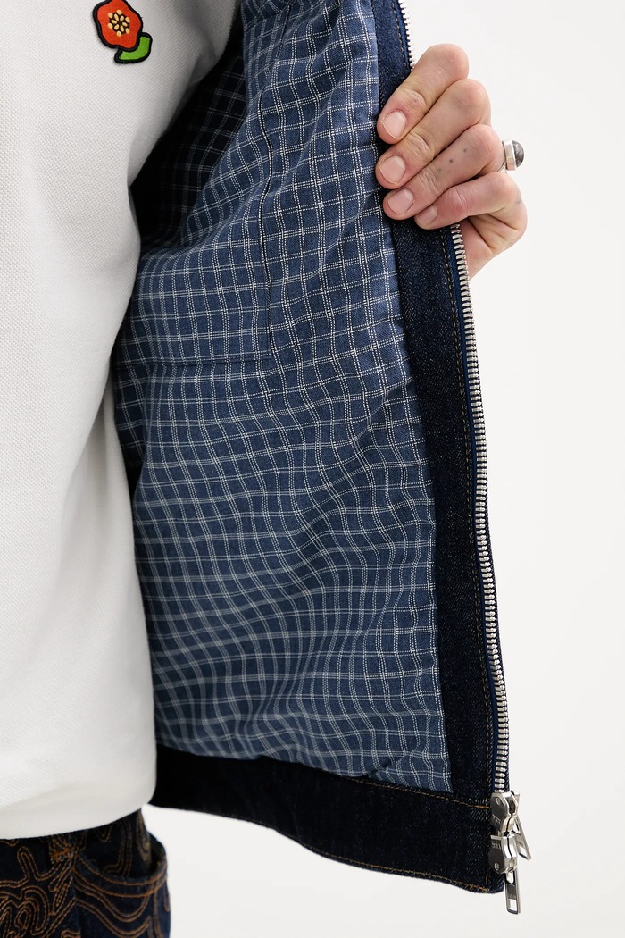 Džínová bunda Kenzo FF55DV1136B1.DM