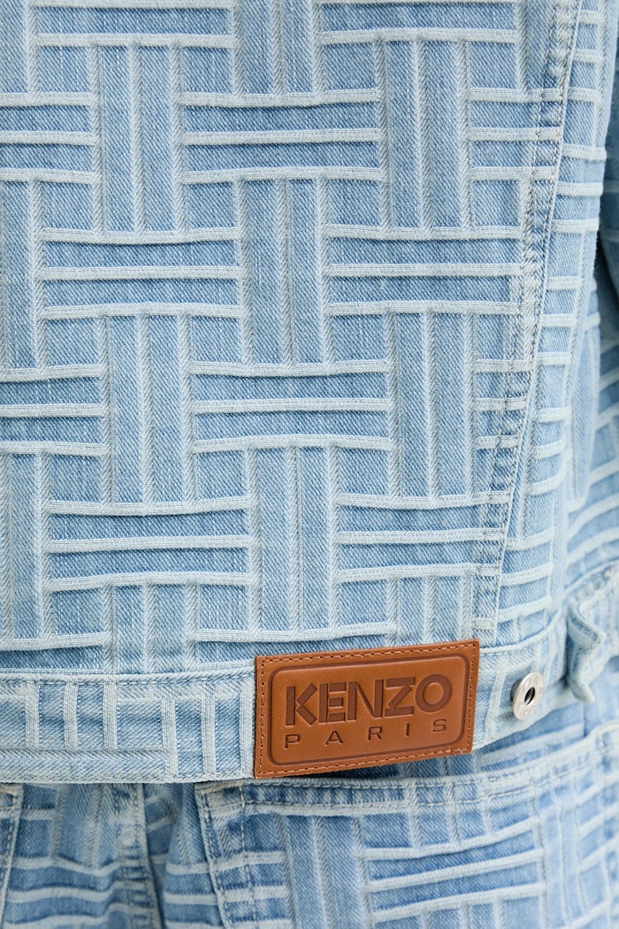 Rifľová bunda Kenzo FF55DV3026J4.DB modrá