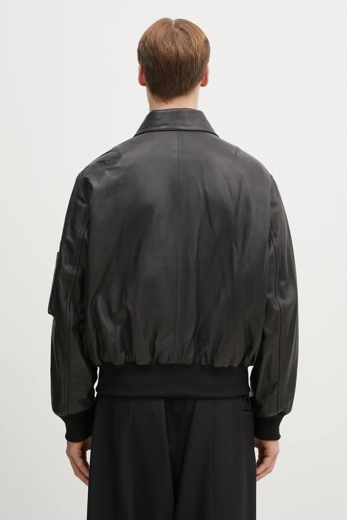 Abbigliamento Kenzo giacca in pelle FF55LB1430AD.99 nero