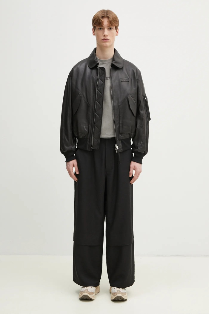 Kenzo giacca in pelle FF55LB1430AD.99