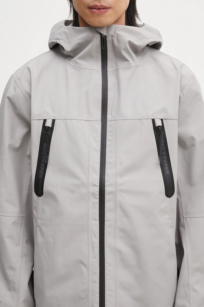 Daily Paper esődzseki Kunle Rain Jacket 2512003 szürke